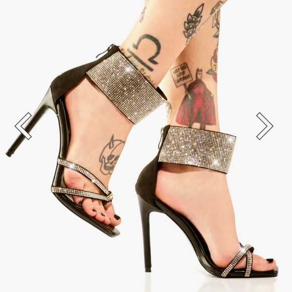 Azalea Wang Shoes Verona Ankle Cuff Stiletto Heels Poshmark